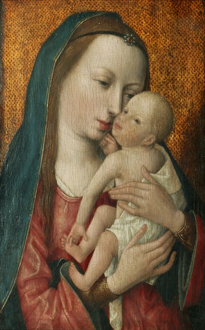 Bakire ve Çocuk, c.1475-1500 (panel üzerine yağ) by Master of the Magdalen Legend