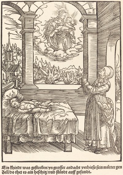 Ölen bir Khindt... by Master of the Miracles of Mariazell