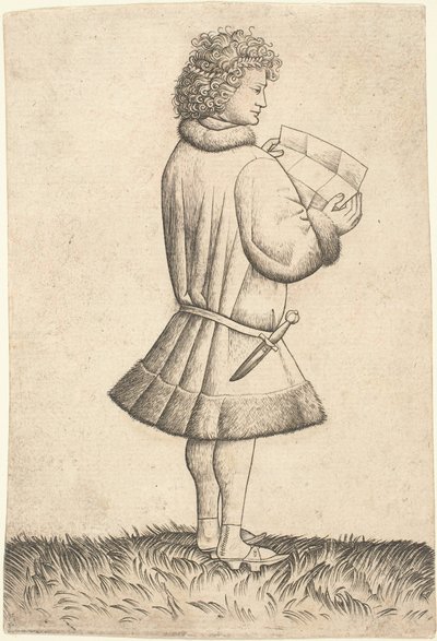 Bir Şair Okuması by Master of the Playing Cards