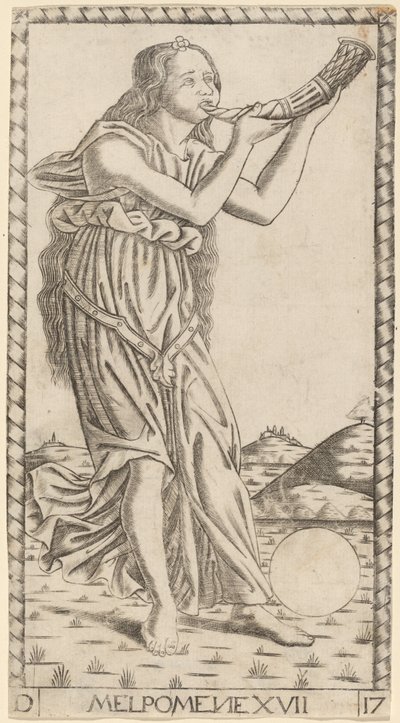 Melpomen by Master of the S Series Tarocchi