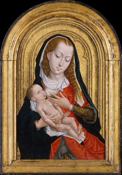 Bakire ve Çocuk, 1475-99 by Master of the Saint Ursula Legend