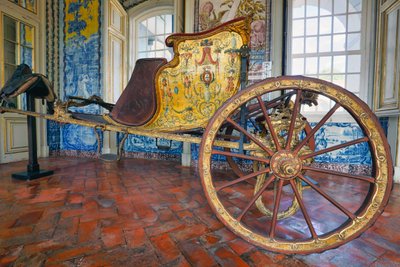 Queluz Sarayı, Queluz, Portekiz. Süslü vagon., 2020 (fotoğraf) by Mateus Vicente de Oliveira