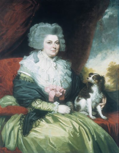 Köpekli Kadın, 1786. by Mather Brown
