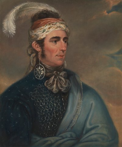 Teyoninhokarawen (Binbaşı John Norton) by Mather Brown