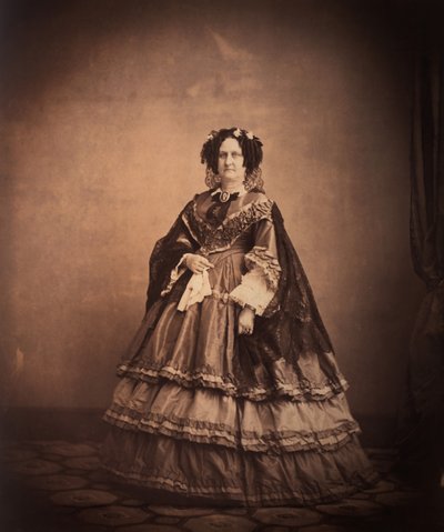 [Cornelia Van Ness Roosevelt], yaklaşık. 1857. by Mathew Brady