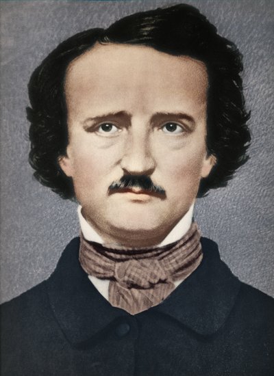 Edgar Allan Poe, c1840, 1939 by Mathew B. Brady