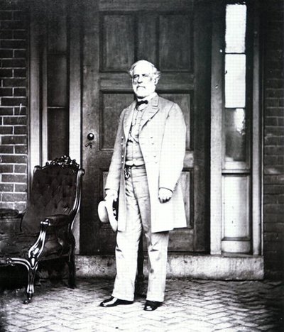 General Robert E. Lee (1807-70) (s/b fotoğraf) by Mathew Brady
