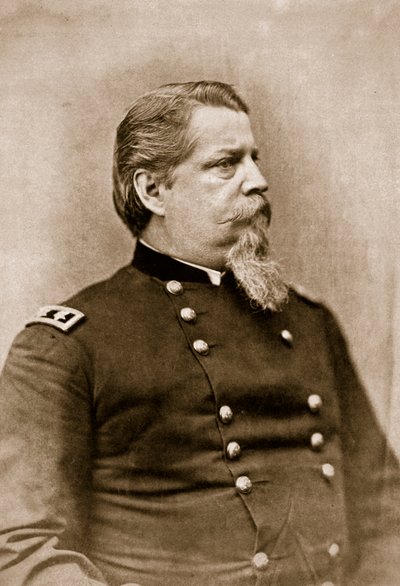 General Winfield Scott Hancock, 1861-65 (sepya fotoğrafı) by Mathew B. Brady
