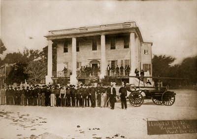 Hastane no.15, Beaufort, Güney Karolina, 1864 by Mathew B. Brady