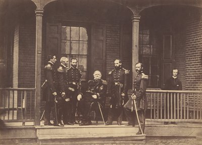 Korgeneral Scott, Genelkurmay Başkanı ABD Ordusu ve Genelkurmay, 6 Eylül 1861. by Mathew Brady