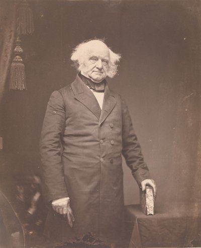 Başkan Martin Van Buren, 1855-58. by Mathew Brady