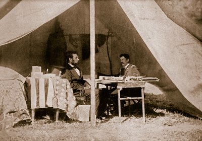 Başkan Lincoln ve General McClellan arasındaki Son Röportaj, 1862, Antietam