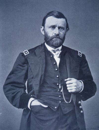 Ulysses Simpson Grant (s/b fotoğraf) by Mathew Brady