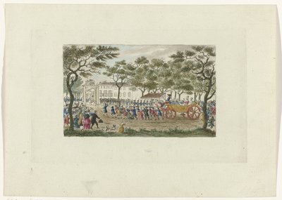 Orange Prensesi ve Çocukların Sollanması, 1787 by Mathias de Sallieth