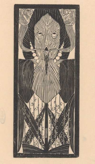 Çiçek Yüz On İki Gravür (seri başlığı) by Mathieu Lauweriks