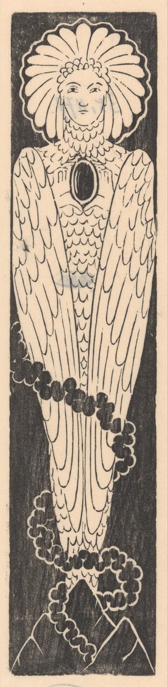 Kadın başlı kuş The Hunter: Bird of Truth (orijinal başlık) by Mathieu Lauweriks