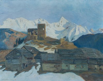 Ladis'te (Tirol) Kış by Mathilde Sitta Allé