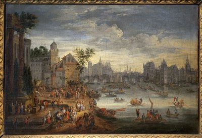Pont Neuf ile Paris manzarası. Mathieu Schoevaerdts