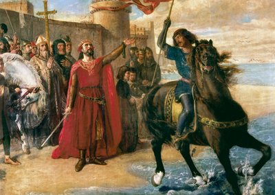 Yeniden Fetih, İspanya 13. yüzyıl- Alfonso X el Sabio by Matias Moreno Gonzalez