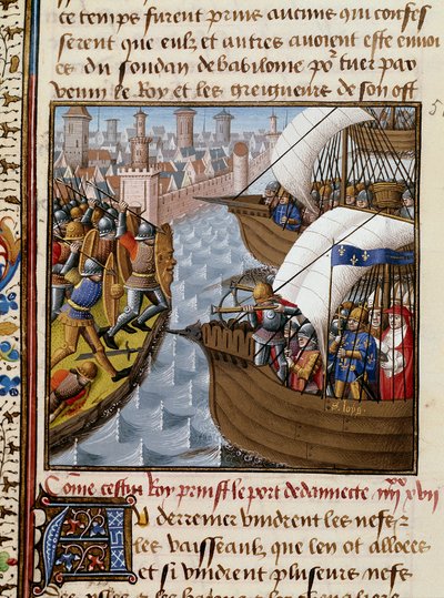 Yedinci Haçlı Seferi: Kral Saint Louis (1214-1270) ve Haziran 1249