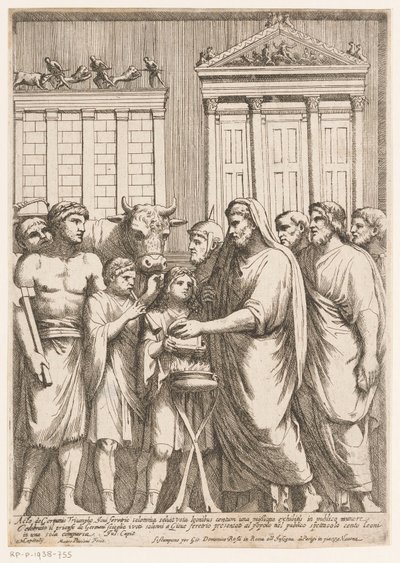Baş Rahip olarak Marcus Aurelius Konstantin Kemeri