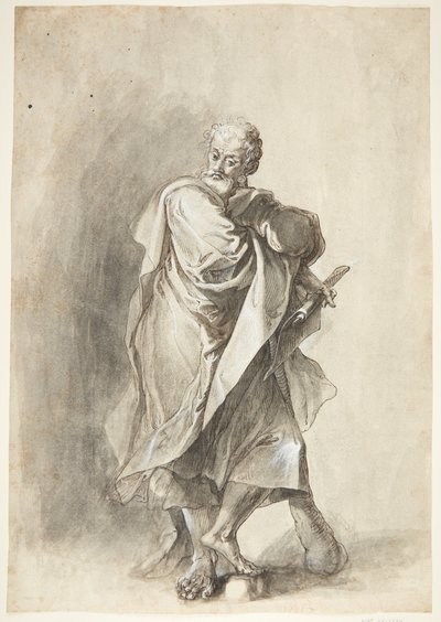 İsa ve 12 havari: Judas Thadaeus by Matthäus Gundelach