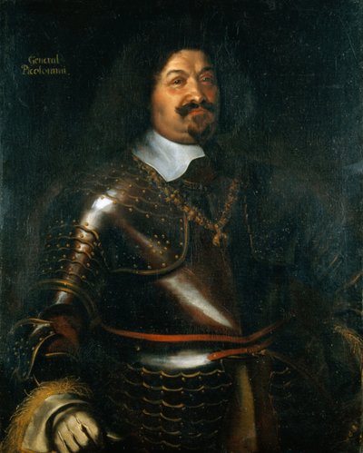 Prens Octavio Piccolomini'nin Portresi 1599-1656, Amalfi Dükü, 1649. by Matthaeus Merian the Younger