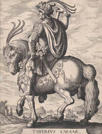 Levha 3: İmparator Tiberius, At Sırtında, 