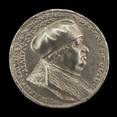Lorenz Truchsess von Pommersfelden, 1473-1543, Mainz Katedrali Dekanı [ön yüz]. by Matthes Gebel