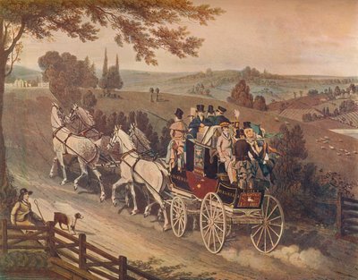 Sahne Antrenörü, 1822 by Matthew Dubourg