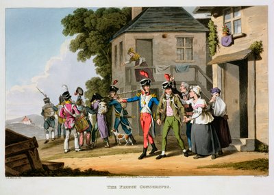 'Fransız Askerleri', 1817 by Matthew Dubourg