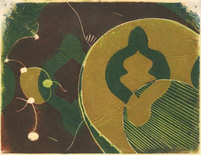 Rideau, 2013 (linocut) by Matthew Hilton
