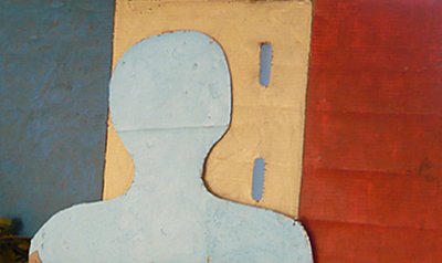 flog, 2010 (karton üzerine yağlıboya) by Matthew Hilton