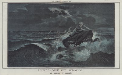 Mücadeleden Emekli! veya, Bay Bright in Retreat (renkli taş) by Matthew