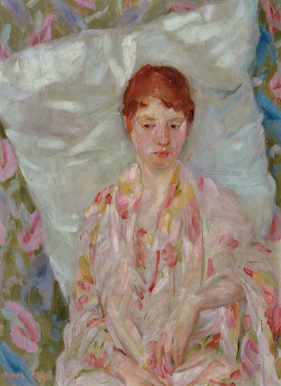 Genesende Frau (Paula May?) by Matthias May