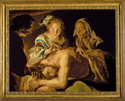 Samson ve Delilah by Matthias Stomer