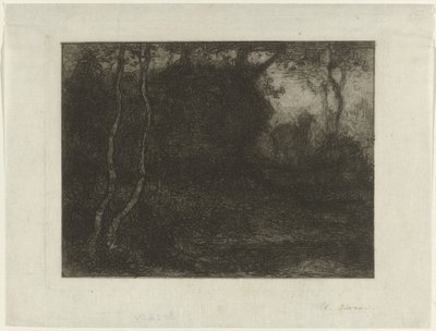 çocuk ile orman by Matthijs Maris