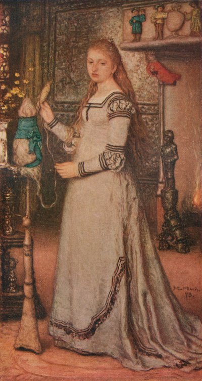 Asalı Kız, c1873 by Matthijs Maris