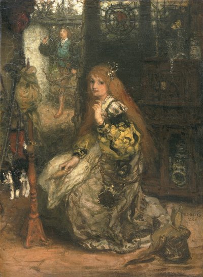 O geliyor. by Matthijs Maris