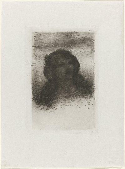 Bir Kızın Başı by Matthijs Maris