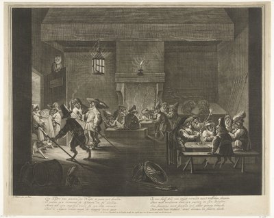 Maymunların olduğu muhafız odası, 1720 dolayları by Matthijs Pool