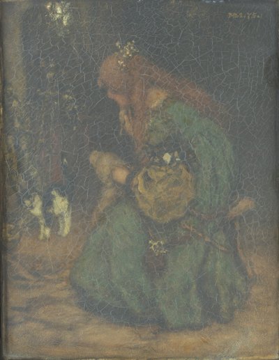 Rüya, 1875. by Matthys Maris