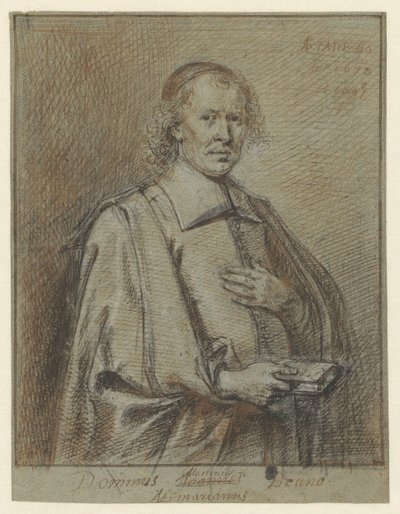 Joannes Bruno'nun Portresi by Matthys van den Bergh