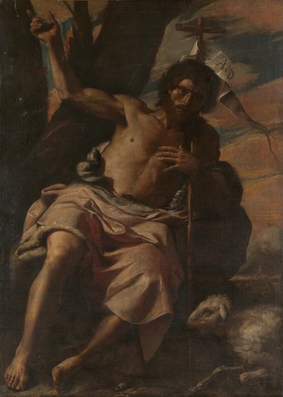 Vaftizci Yahya Vaazı, ca. 1650. by Mattia Preti