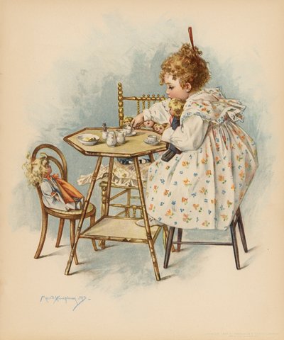 Anne Bakımı (renkli taş) by Maud Humphrey