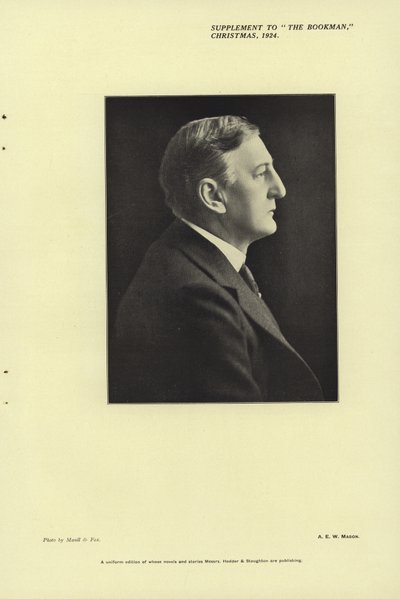 A EW Mason portresi by Maull and Fox