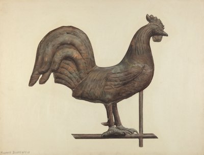Rüzgar Gülü Finial, c. 1938. by Maurice Blumenfeld