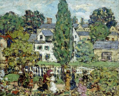 Öğleden Sonra Yürüyüşü, Yaz, by Maurice Brazil Prendergast