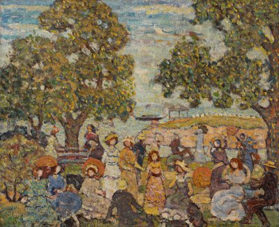 Figürlü Manzara by Maurice Brazil Prendergast