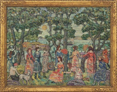 Figürlü Peyzaj, 1921 by Maurice Brazil Prendergast